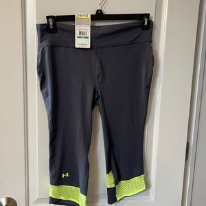 Under Armour heat gear compression cropped legging